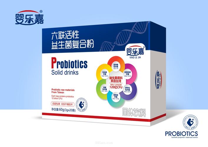 六聯活性益生菌復合粉 開啟腸道微生態平衡的第五代復合保健方案